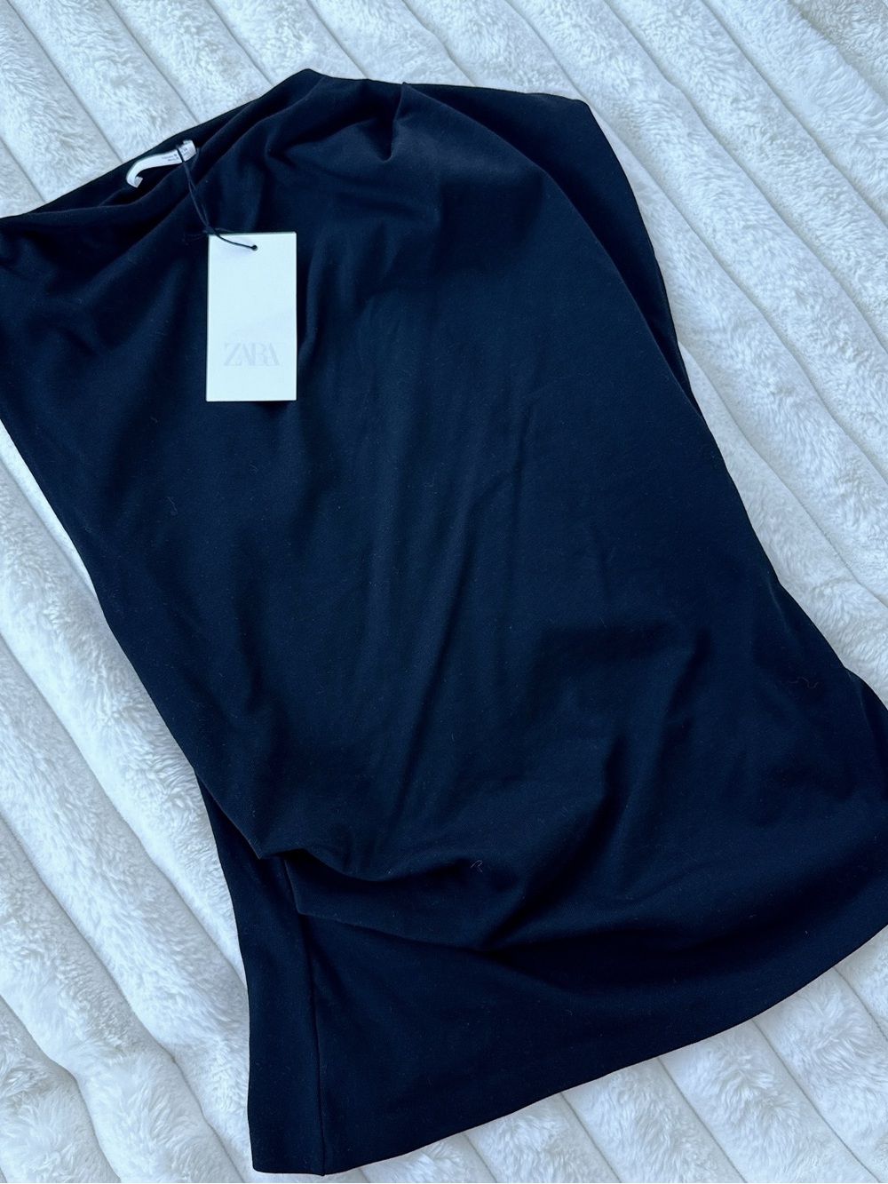Zara Black Sleeveless Tank Top